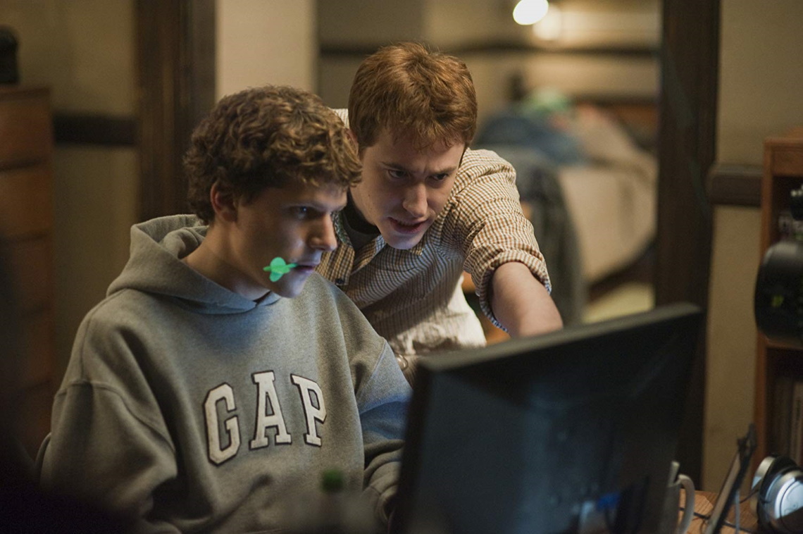 A still from 'The Social Network'.