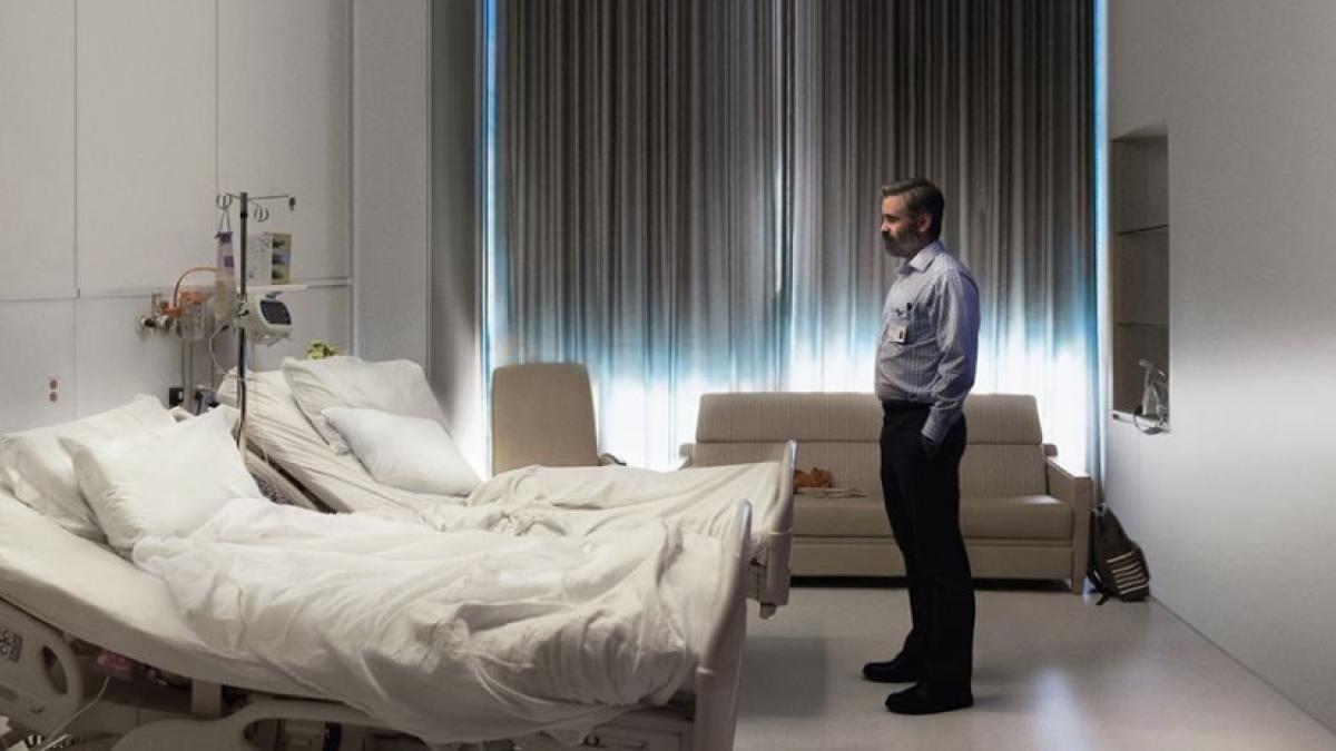 Colin Farrell is a father who faces an inexplicable evil in Yorgos Lathimos' 'The Killing of a Sacred Deer'.