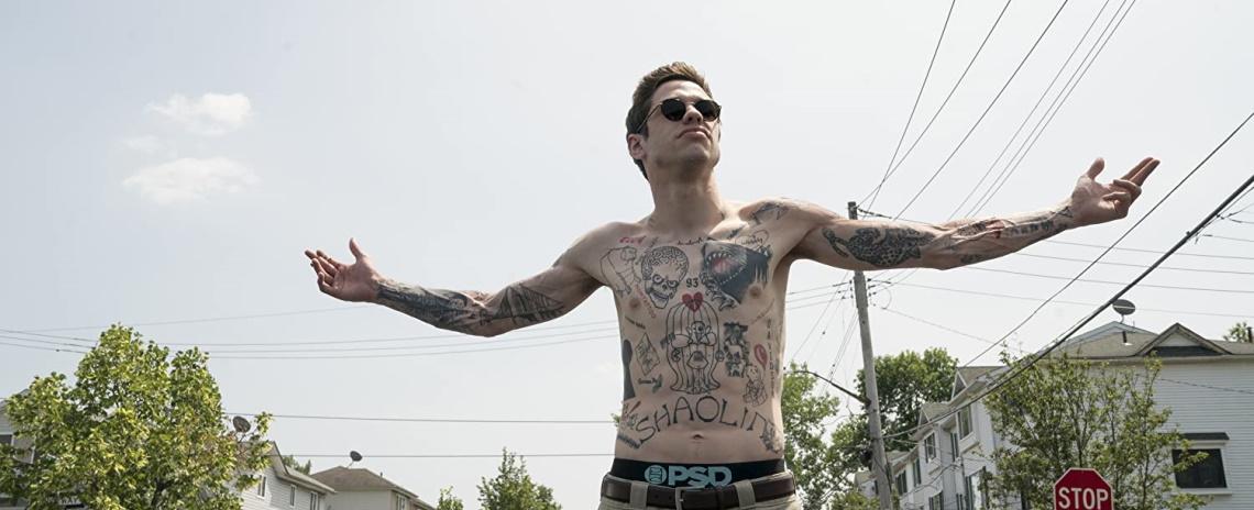 Pete Davidson is a live-at-home twenty-something in state of arrested development in Judd Apatow's 'The King of Staten Island'.